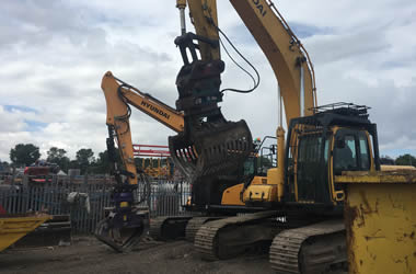 demolition plant for hire manchester